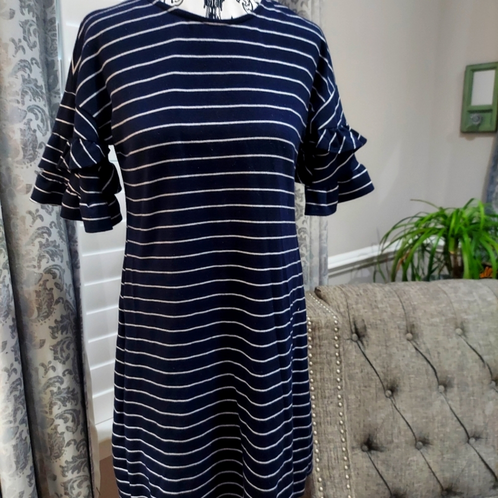 Navy blue dress